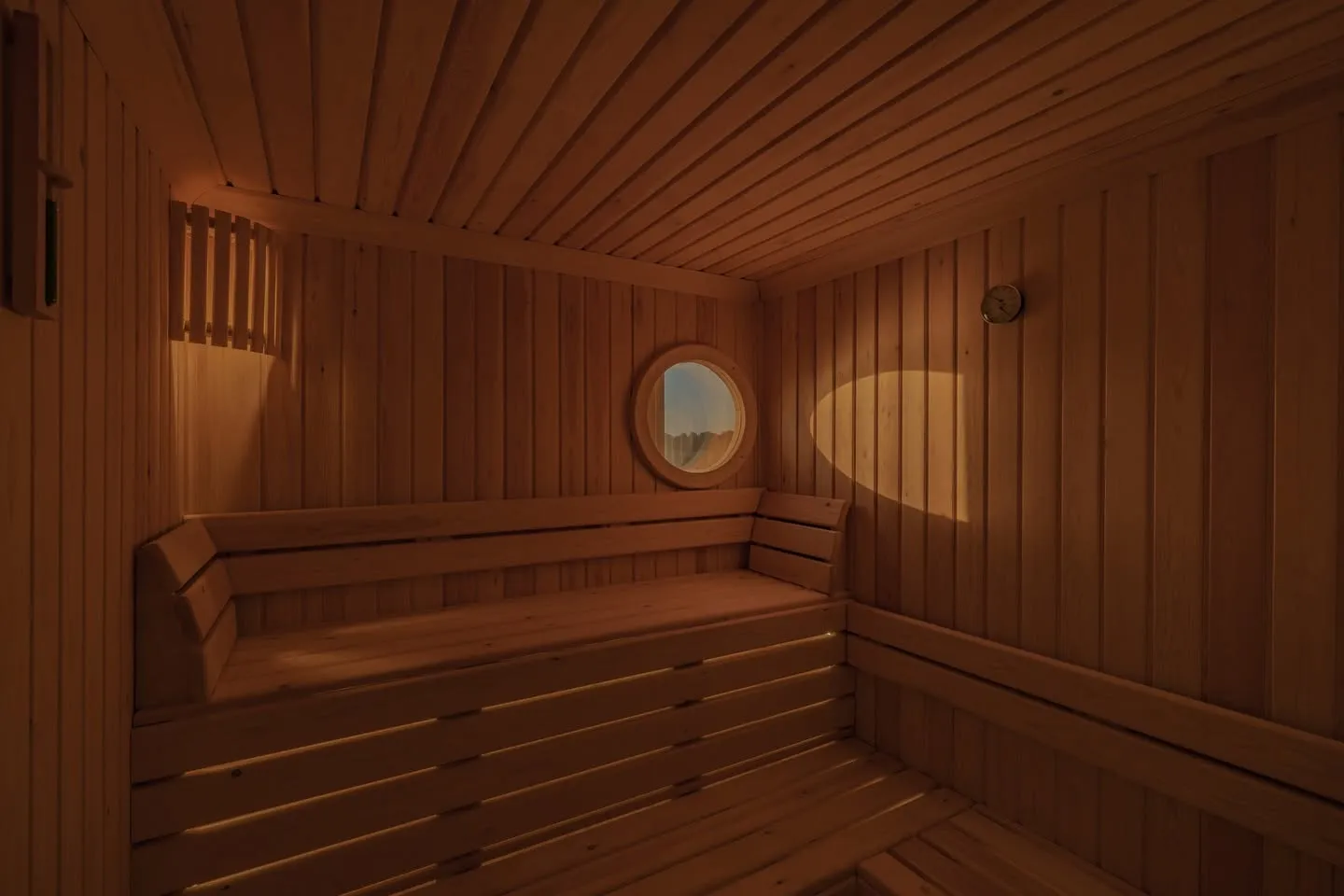 Sauna aboard the MS DWA Nile Cruise Nile cruise